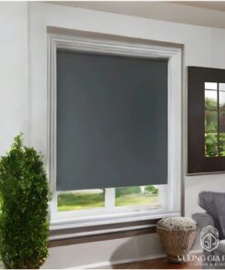 Rèm cuốn trơn xám đậm VGP2404
