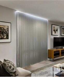 Rèm lá dọc xám nhạt VGP2406