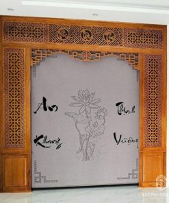 Rèm Cuốn Khắc Laser