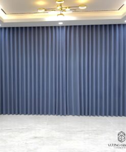 Rèm Vải Depo Nhật - Tông màu xanh Navy