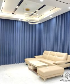 Rèm Vải Depo Nhật - Tông màu xanh Navy