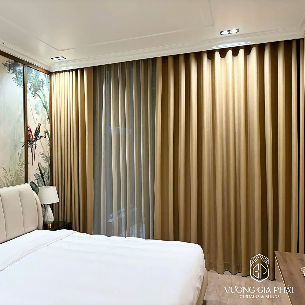 Rèm Vải Linen 2 Lớp Cao Cấp
