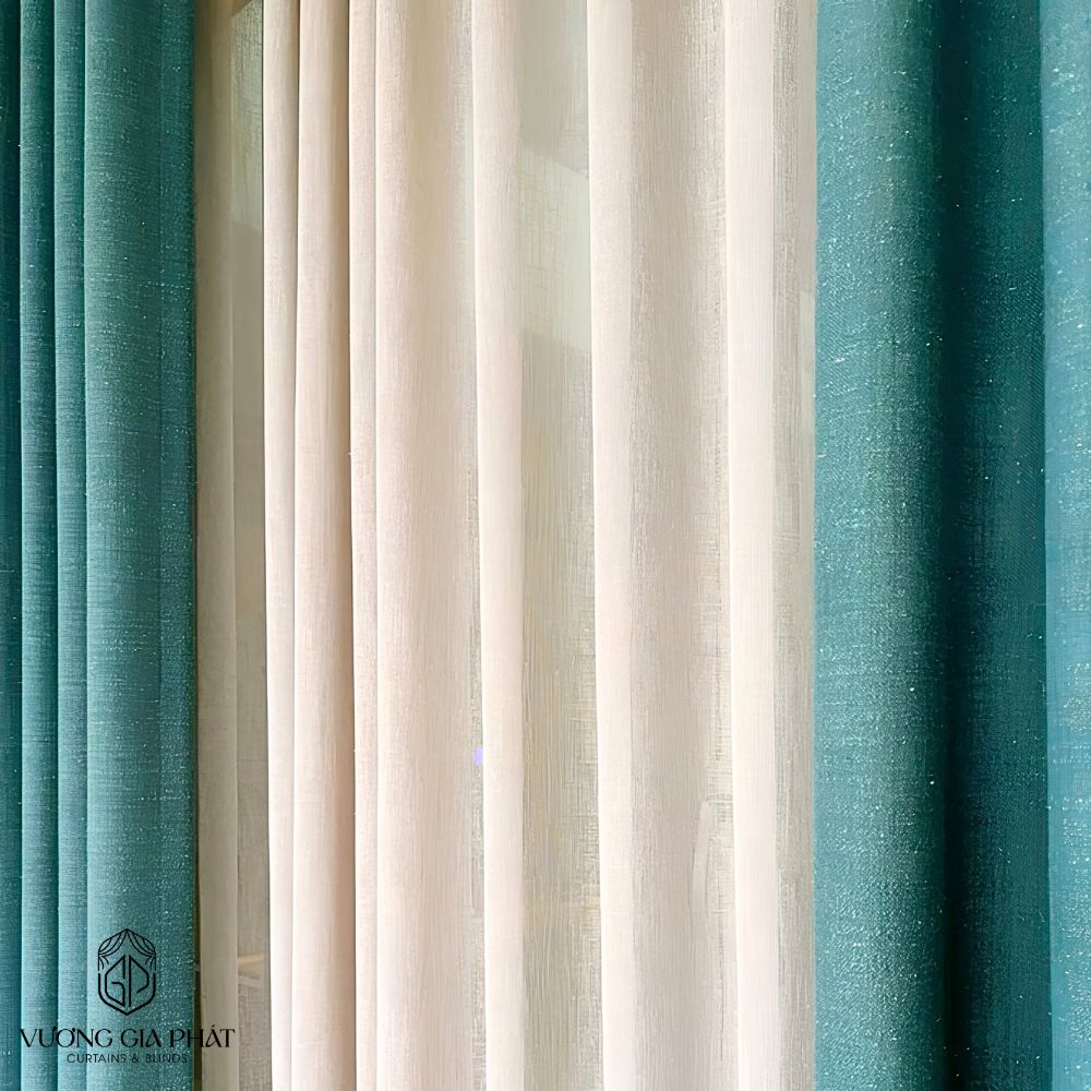 Rèm Vải Linen 2 Lớp Cao Cấp
