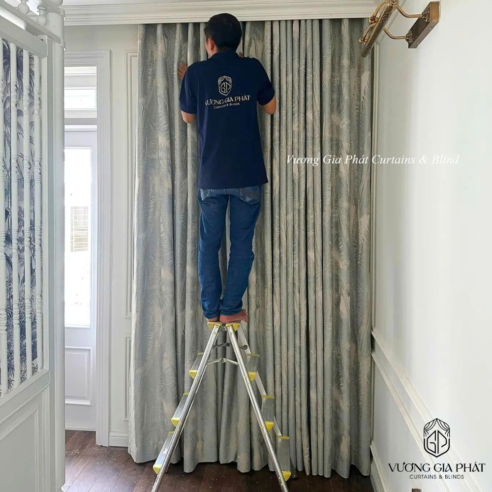 Rèm Vải Nhập 1 Lớp Cao Cấp - Ảnh 4