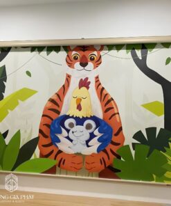 Rèm Cuốn In Tranh Theo Yêu Cầu