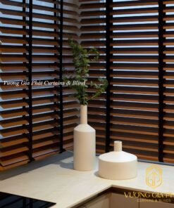 Rèm Sáo Gỗ Treo Cửa Chống Nắng Tự Nhiên