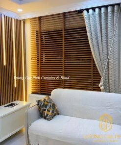 Rèm Sáo Gỗ Treo Cửa Chống Nắng Tự Nhiên