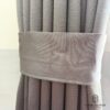 Rèm Vải 1 Lớp Màu Xám Ghi