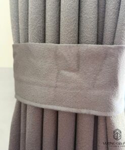 Rèm Vải 1 Lớp Màu Xám Ghi