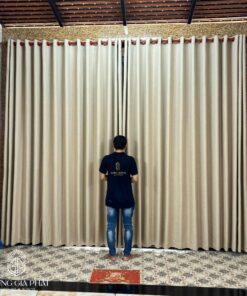 Rèm Vải 1 Lớp Nhà Phố Gò Vấp