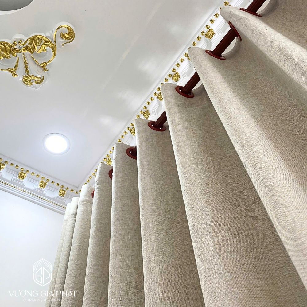 Rèm Vải 1 Lớp Nhà Phố Gò Vấp