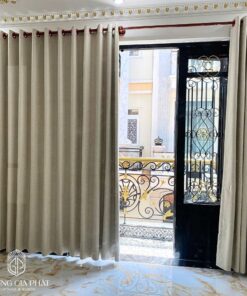 Rèm Vải 1 Lớp Nhà Phố Gò Vấp