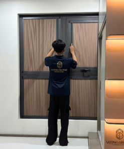 Rèm Tổ Ong Màu Nâu Cho Cửa Sổ